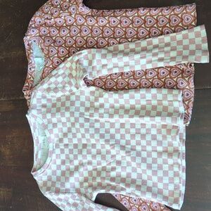 Zara Girls Size 8 long sleeve shirt bundle